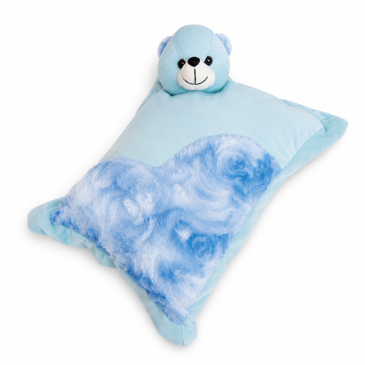 Teddy Bear Toddler Pillow Cushion | Cute Decorative Pillow for Kids