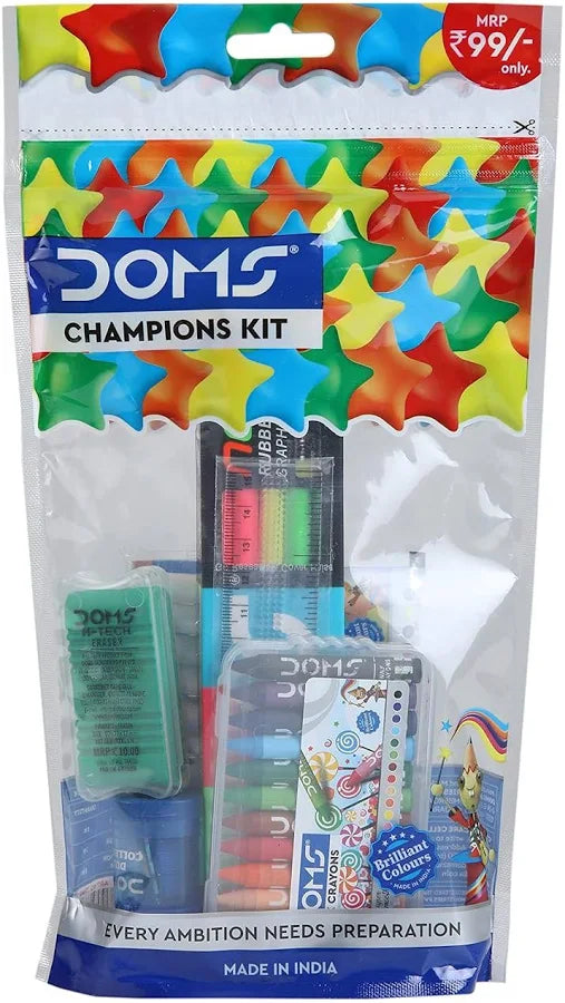 DOMS Art Kit for Kids | Stationery Drawing and Colouring Set, Ages 3 to 12 Years