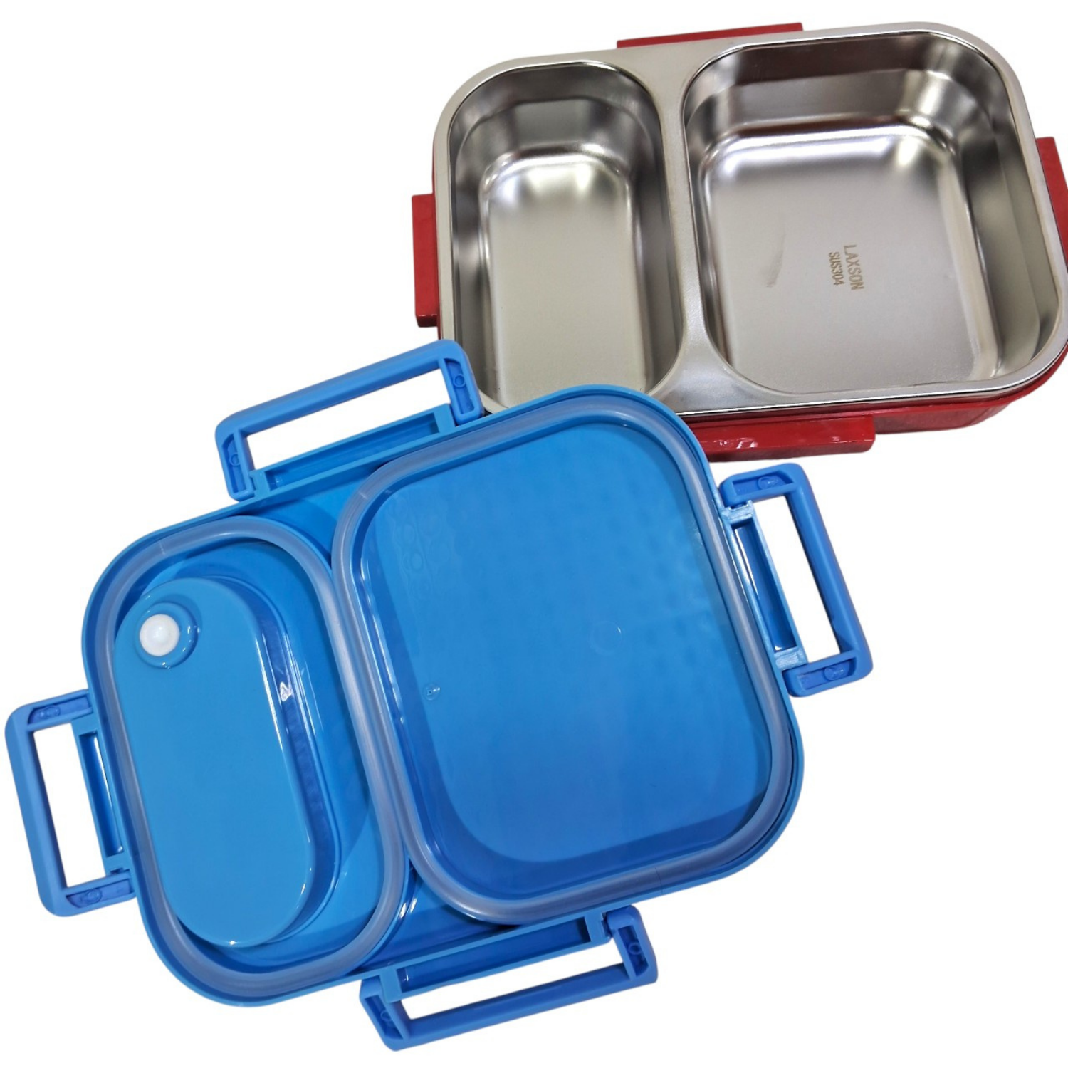 Steel Lunch Box - Stainless Steel - Legos