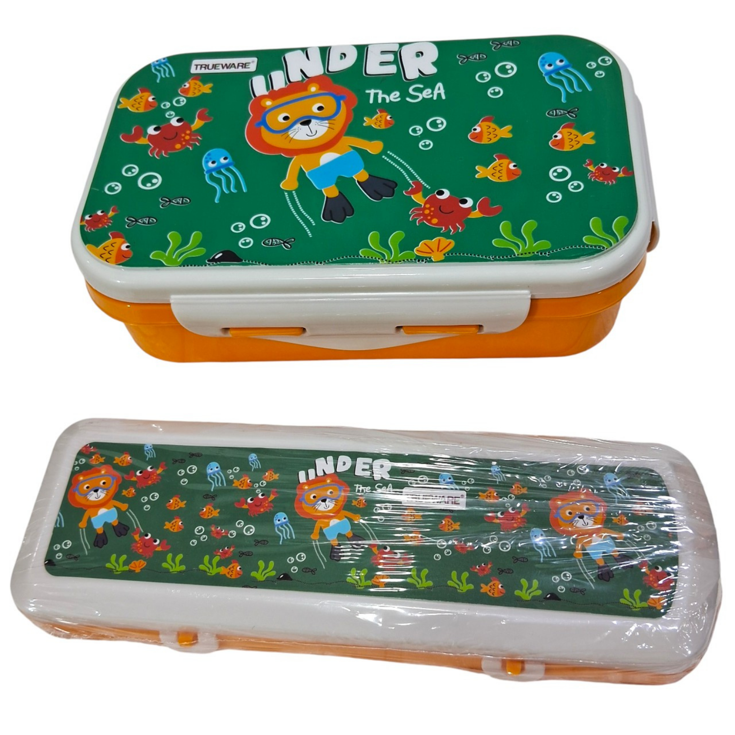 Stainless Steel Lunch Box with Pencil Box FREE