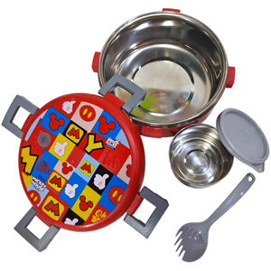 Steel Lunch Box - Mickey Stainless Steel Lunch Box
