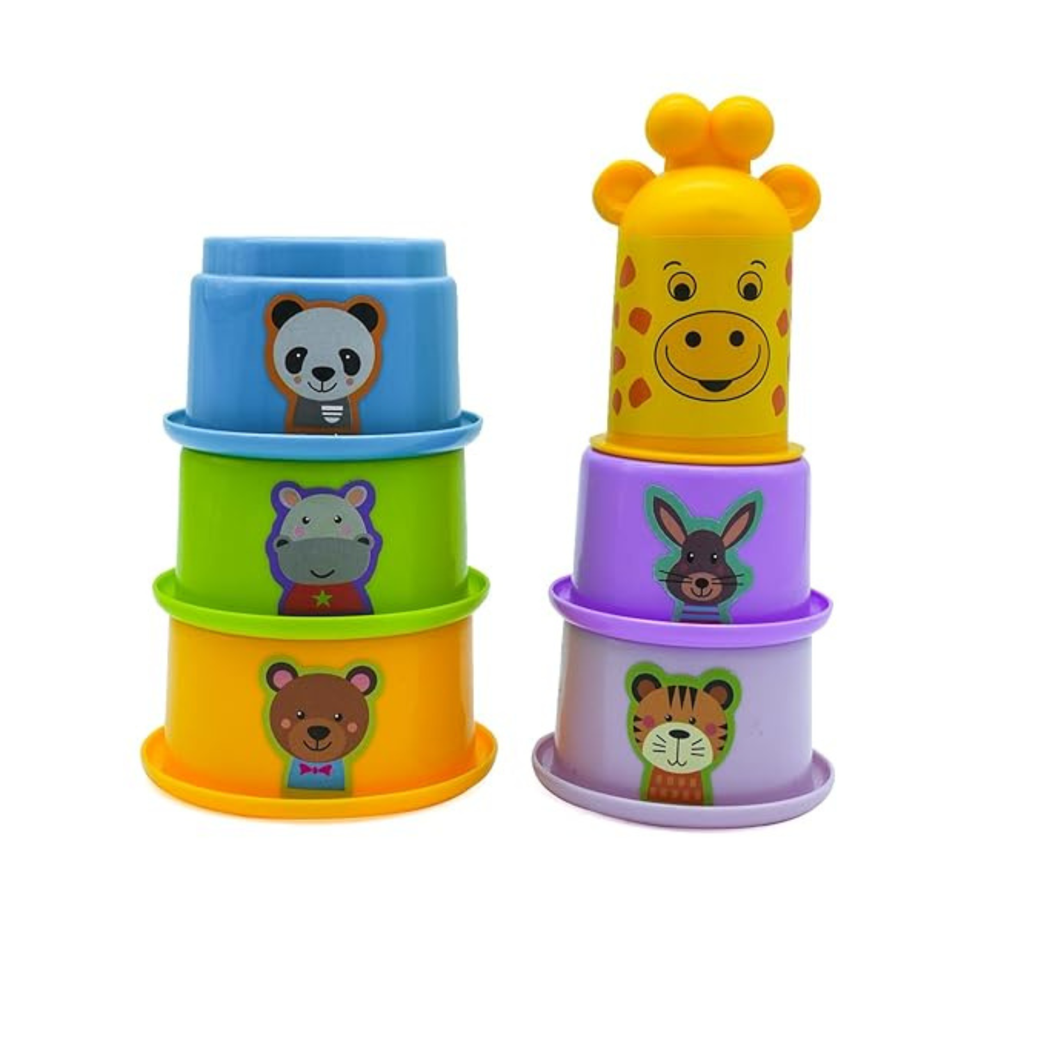 Giraffe N Friends | Nesting Joy, Stacking Smiles
