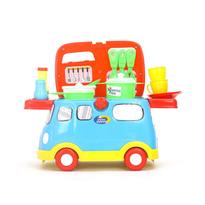 Kids Vehicle Set – 2-in-1 Kitchen / Doctor / Fashion Set with Accessories | Pretend Role Play Toy | Gift for Kids 3+ Years