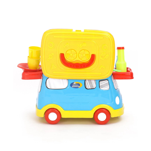 Kids Vehicle Set – 2-in-1 Kitchen / Doctor / Fashion Set with Accessories | Pretend Role Play Toy | Gift for Kids 3+ Years