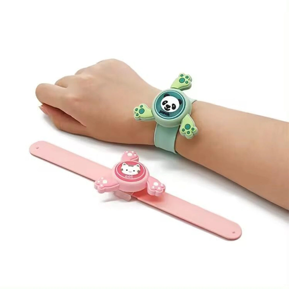Spinner Wrist Band for Kids (Pack of 2) Multicolor
