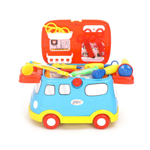 Kids Vehicle Set – 2-in-1 Kitchen / Doctor / Fashion Set with Accessories | Pretend Role Play Toy | Gift for Kids 3+ Years
