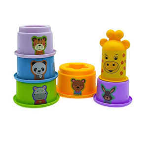 Giraffe N Friends | Nesting Joy, Stacking Smiles
