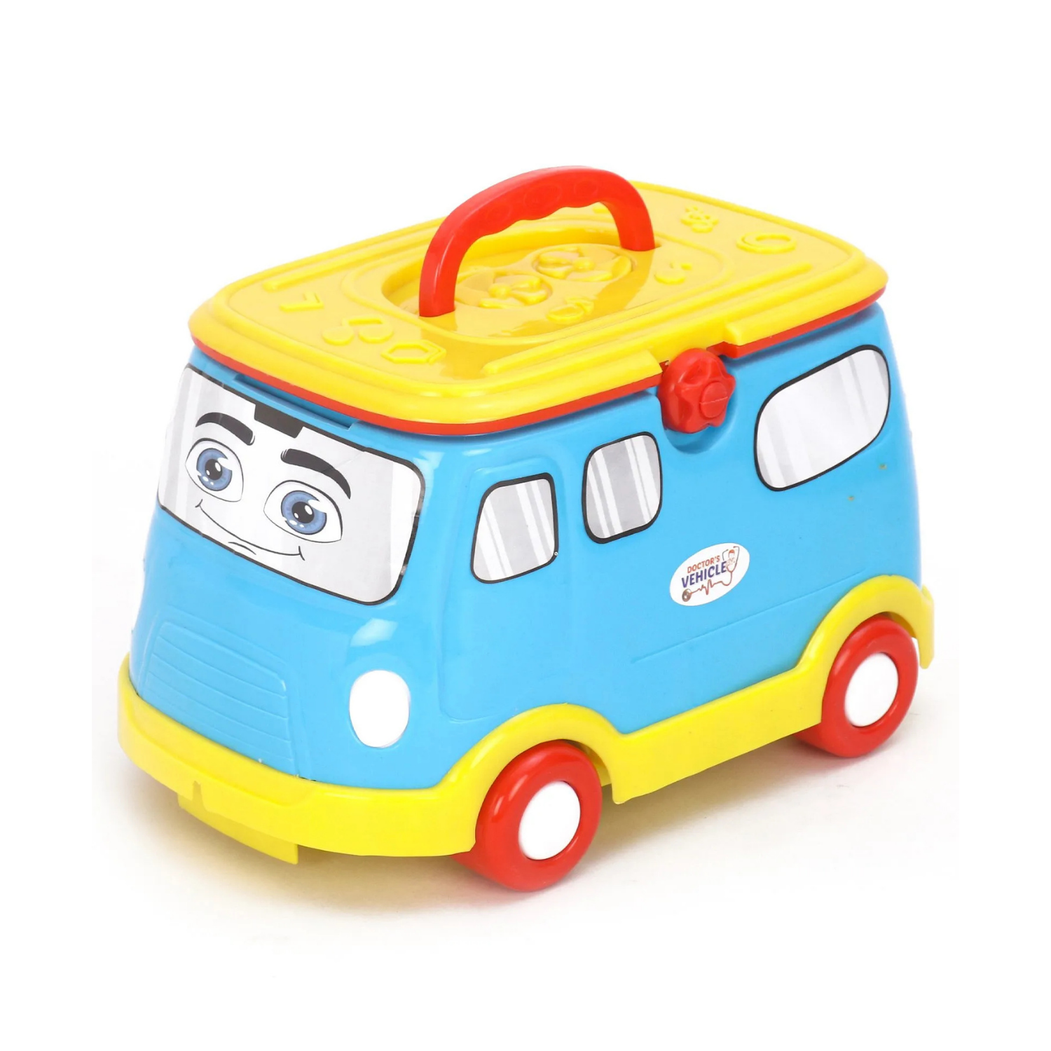 Kids Vehicle Set – 2-in-1 Kitchen / Doctor / Fashion Set with Accessories | Pretend Role Play Toy | Gift for Kids 3+ Years