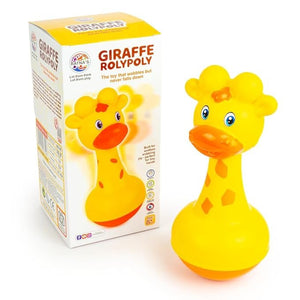 Giraffe Roly Poly Push and Wobble Sound Toy for Kids 8+ Months