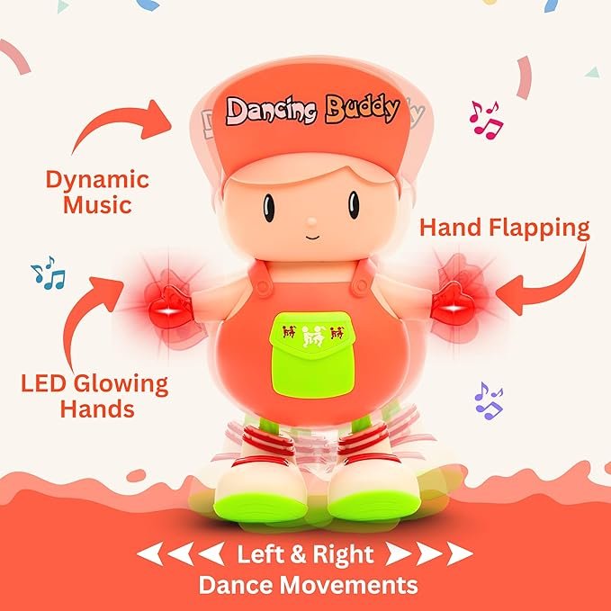 Dancing Buddy Toy with Vibrant Light Effect & Musial Sound | Best Dancing Toy
