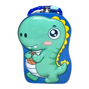 Dino Piggy Bank - Metal Money Bank