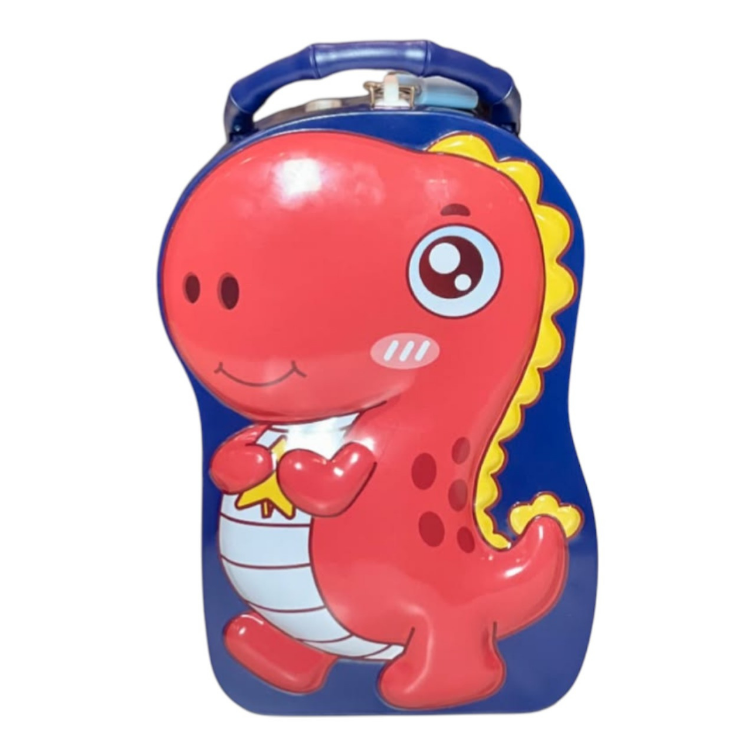 Dino Piggy Bank - Metal Money Bank