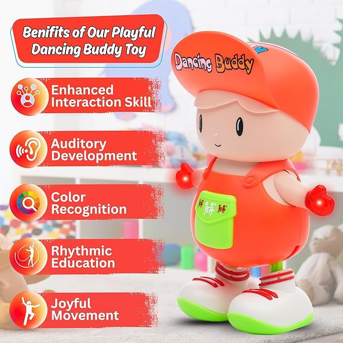Dancing Buddy Toy with Vibrant Light Effect & Musial Sound | Best Dancing Toy