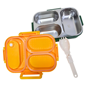 Steel Lunch Box - Stainless Steel - Legos
