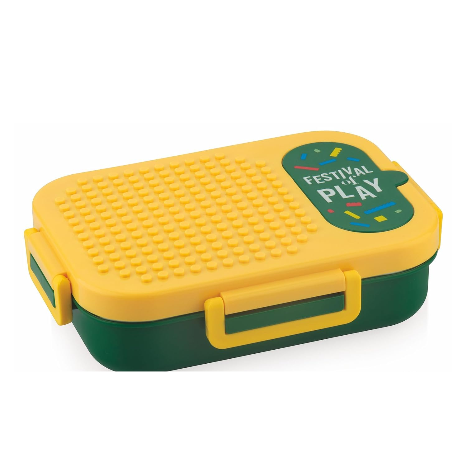 Steel Lunch Box - Stainless Steel - Legos