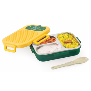Steel Lunch Box - Stainless Steel - Legos