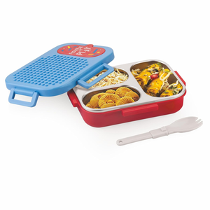 Steel Lunch Box - Stainless Steel - Legos